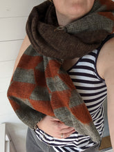Load image into Gallery viewer, Wrap Yourself in Tradition with Our Dhaka Pattern Yak Shawl