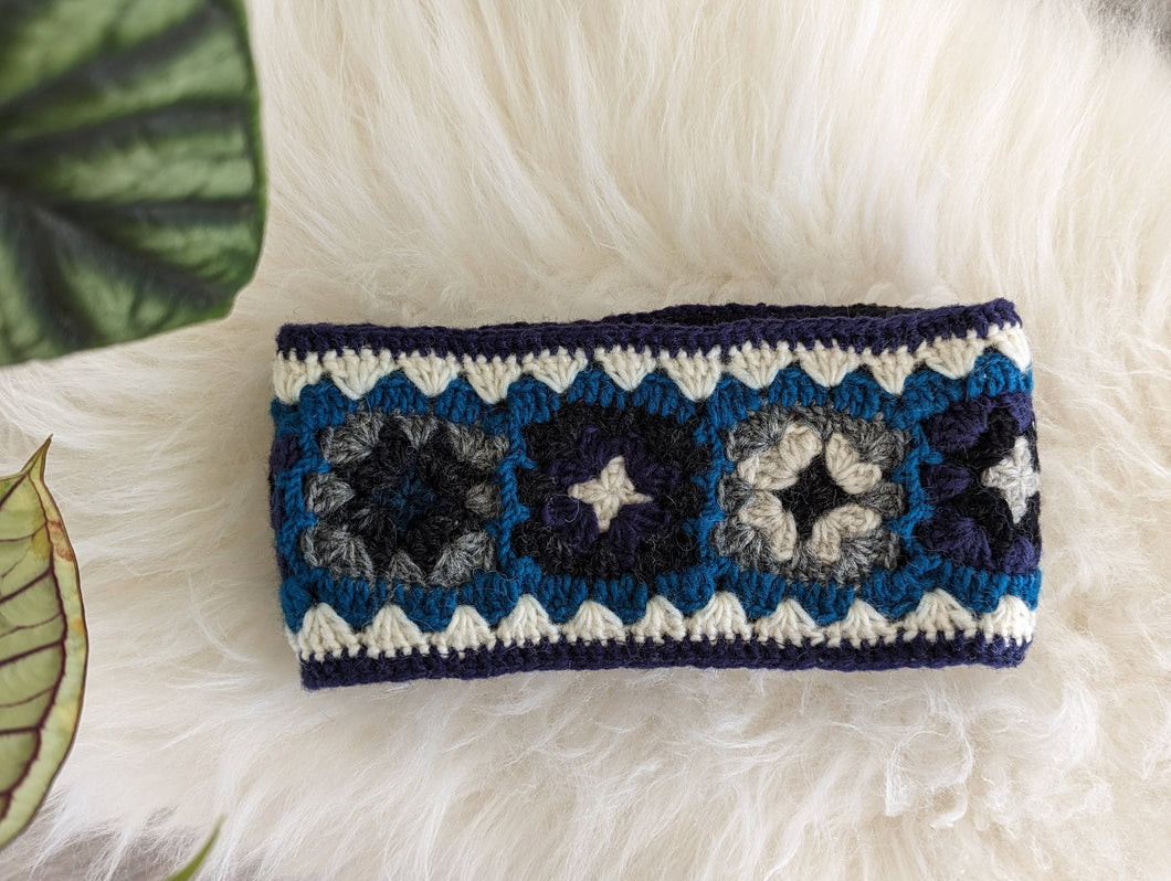 Artic White - Vintage Boho Style Crocheted Headband