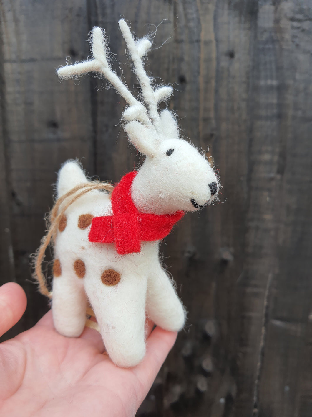 Handmade Felt Christmas Bambi
