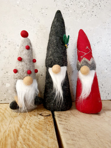 Handmade Felt Novelty Christmas Gonks