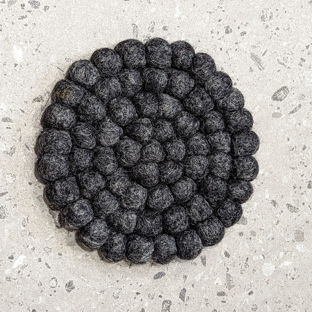 Fun Felt Ball Coasters (Small)