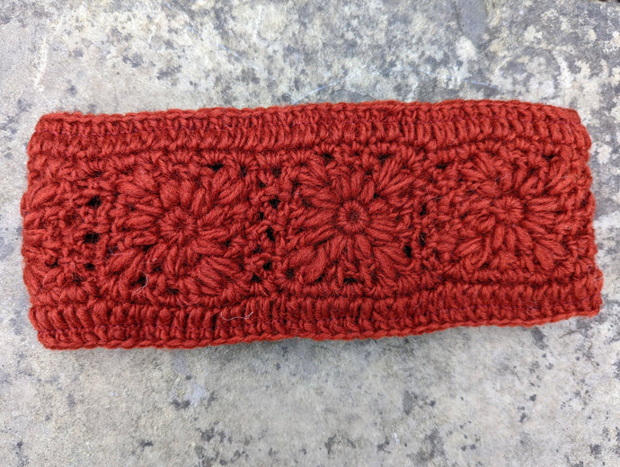 Cinnamon Crocheted Headband