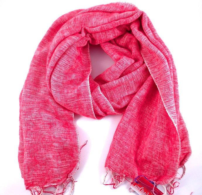 Nepali Shawls - Coral Pink